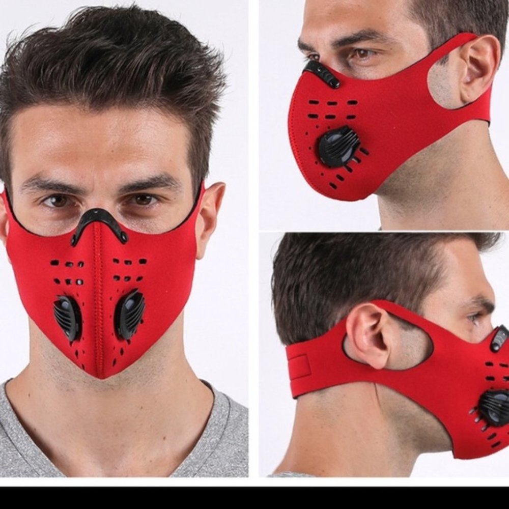 Unisex Neoprene Reusable Sport Face Mask  …
